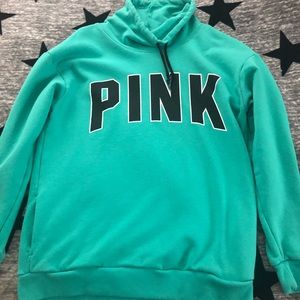 PINK Cowl Neck Pullover XS